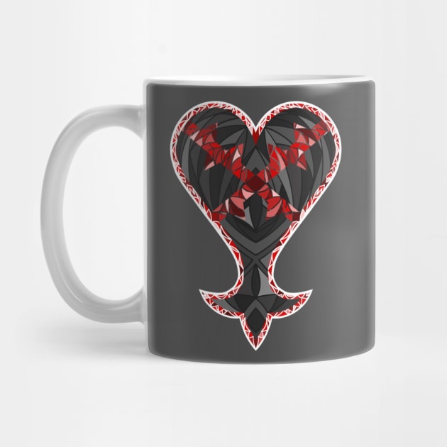 Kingdom Hearts: Heartless Dark Shard Art by The Curio Art Shop